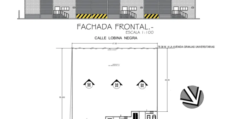 Nave Industrial Venta o Renta Periférico R. Almada 29,200,000 GL1